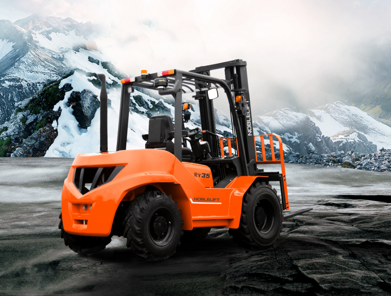 Погрузчик дизельный NOBLELIFT FD2RT25-B3, гр-ть 2500кг, 3300мм,  кабина. (2023г.) HV Market