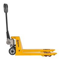Гидравлическая тележка (рохля) SD-S (AC25; 2500 кг; 800х550 мм; RDP) SMARTLIFT HV Market
