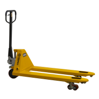 Гидравлическая тележка (рохля) SD (AC30; 3000 кг; 1150х550 мм; PDP) SMARTLIFT HV Market