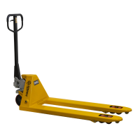 Гидравлическая тележка (рохля) SD (AC25; 2500 кг; 1150х550 мм; PDP) SMARTLIFT HV Market