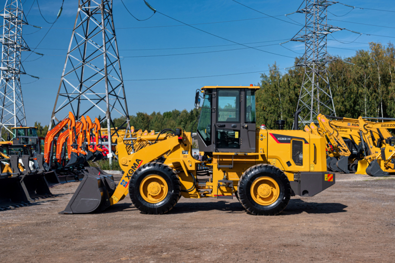 Фронтальный погрузчик XG931N (3-я гидролиния, ковш 2,2, длинная стрела ) HV Market