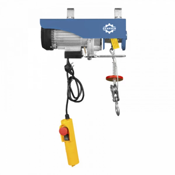 Таль электрическая мини стационарная GEARSEN PA 220В, 250/500кг, 12/6м HV Market