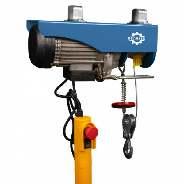 Таль электрическая мини стационарная GEARSEN PA 220В, 500/1000кг, 12/6м HV Market