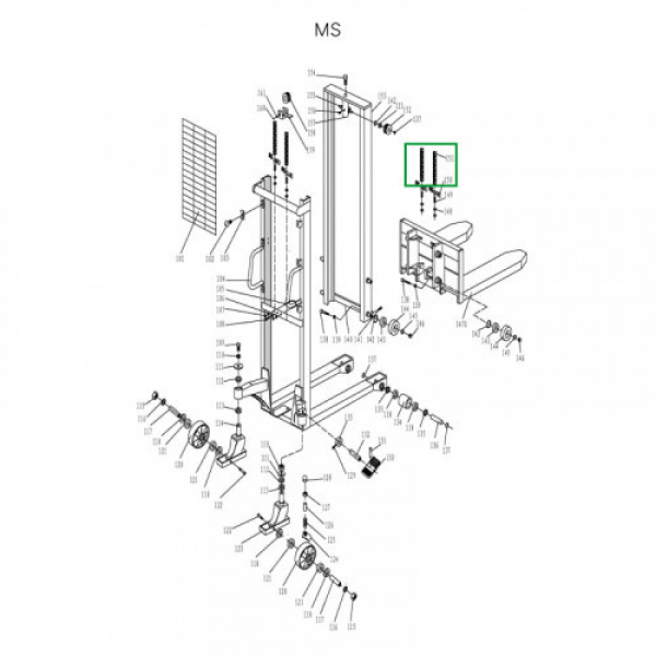 Цепь гидроузла  для MS1016 HV Market