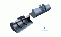 Ковш для экскаваторов-погрузчиков Impulse DC-07-1500-0,35 для CAT 424/426/428/432 HV Market