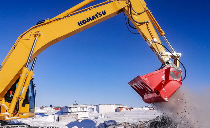 Роторный просеивающий ковш HammerMaster DS 3-12 HV Market