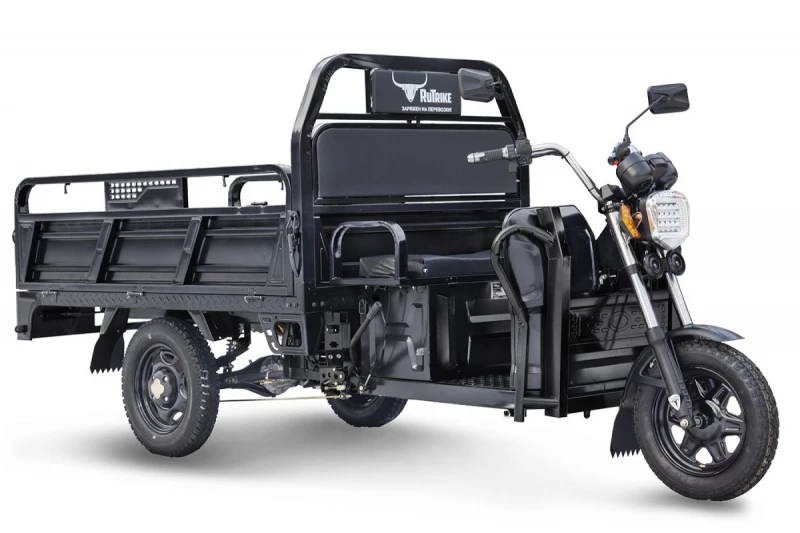 Грузовой электротрицикл Rutrike D4 1800 60V1200W Черный HV Market
