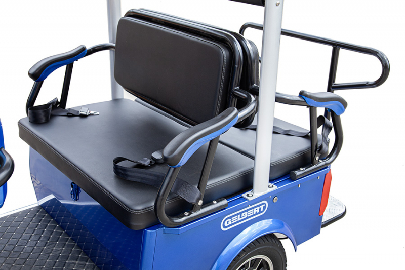 Гольф-кар мини Gelbert Sirma 60V 1200Вт Красный HV Market