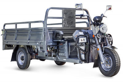 Грузовой электрический трицикл Rutrike Эксперт ПРО Плюс 2200 Серый HV Market