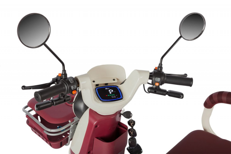 Электротрицикл Rutrike Gelbert Mercury 48V/60V 650Вт Зеленый HV Market