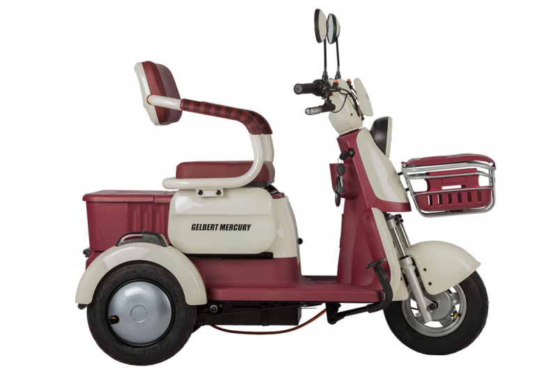 Электротрицикл Rutrike Gelbert Mercury 48V/60V 650Вт Зеленый HV Market