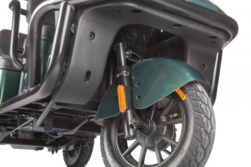 Электротрицикл Wanshida NIPLA 500 60V 1000Вт Черно-белый HV Market