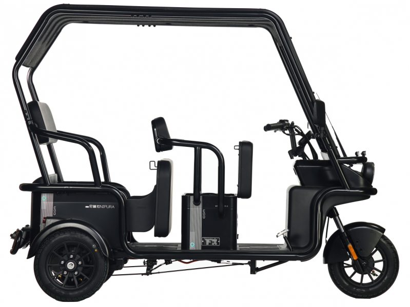 Электротрицикл Wanshida NIPLA 570 60V 1000Вт Белый HV Market