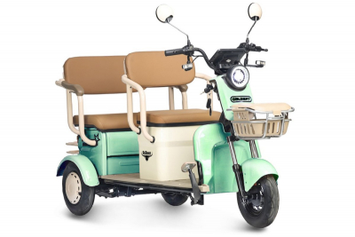 Электротрицикл Rutrike Gelbert Atlas 48V/60V 600Вт Зеленый HV Market