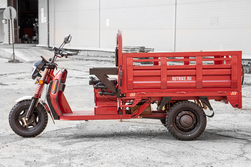 Грузовой электротрицикл Rutrike Антей Pro 1500 60V1200W темно-синий матовый HV Market