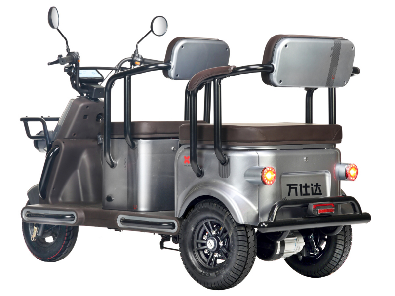 Электротрицикл Wanshida U1-X 60V 800Вт Серый HV Market