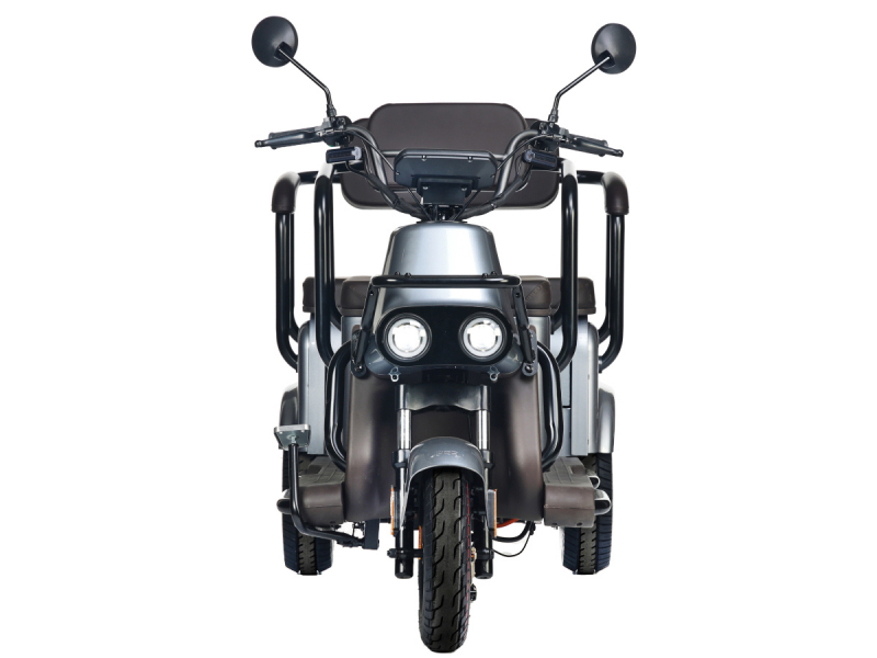 Электротрицикл Wanshida U1-X 60V 800Вт Серый HV Market