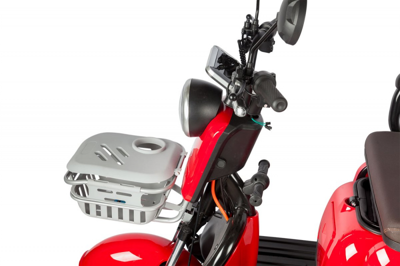 Электротрицикл Rutrike Gelbert Sun 48V/60V 650Вт Зелено-белый HV Market