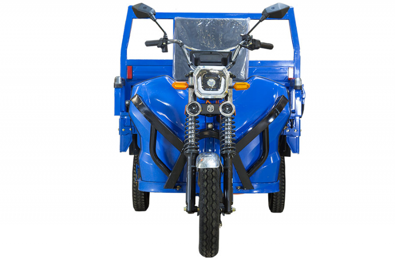Грузовой электрический трицикл Rutrike D5 1700 гидравлика (60V1200W) Черный матовый HV Market