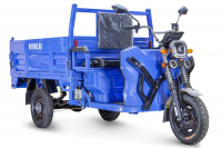 Грузовой электрический трицикл Rutrike D5 1700 гидравлика (60V1200W) Черный матовый HV Market