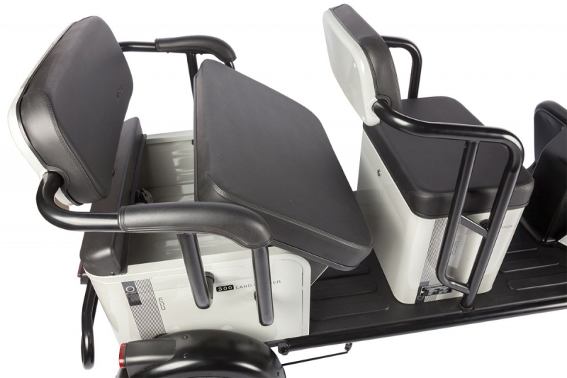 Электротрицикл Wanshida LC300 60V 1000Вт Серый HV Market