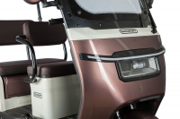 Электротрицикл Rutrike Gelbert Sarin 48V/60V 1000Вт Коричнево-белый HV Market