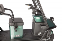 Электротрицикл Wanshida NIPLA 500 60V 1000Вт Черно-зеленый HV Market