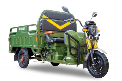 Грузовой электротрицикл Rutrike Дукат 1500 60V1000W Черный матовый HV Market