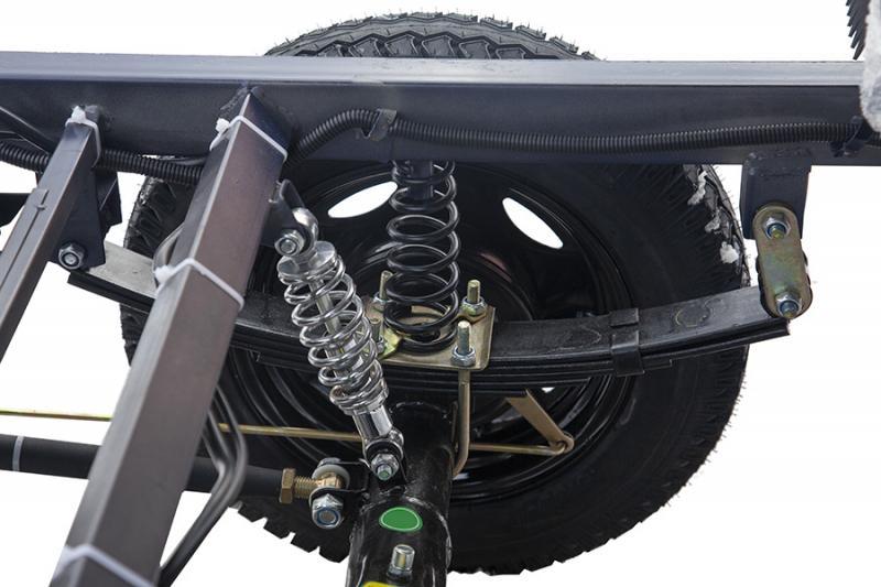 Грузовой электротрицикл Rutrike D4 1800 60V1200W темно-серый HV Market