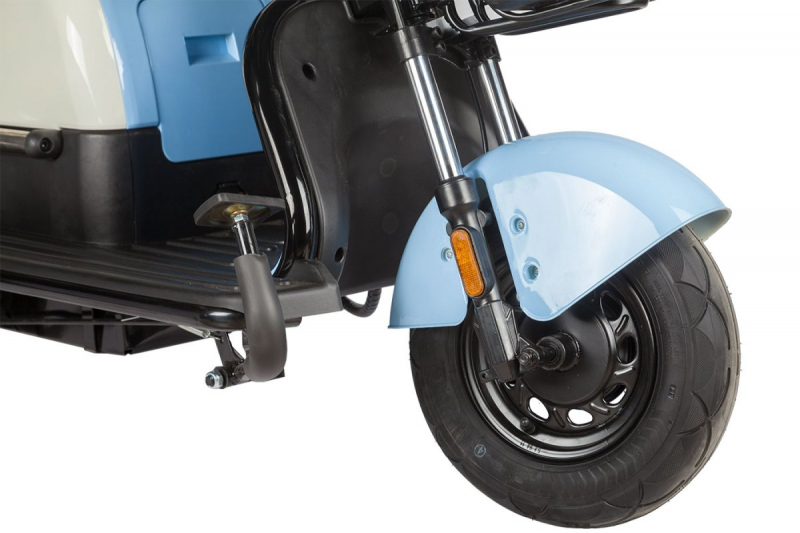 Электротрицикл Rutrike Gelbert Vega 48V/60V 600Вт Голубой HV Market