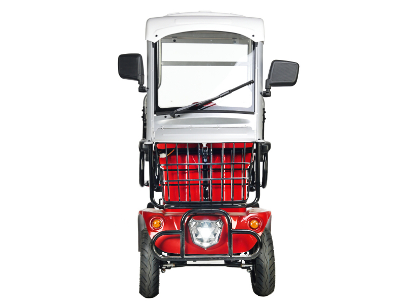 Электротрицикл Rutrike Gelbert Hara 48V/60V 600Вт Красный HV Market