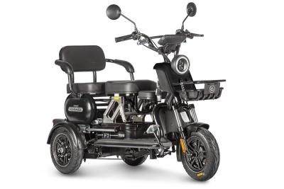Электротрицикл Wanshida UN MOTO 60V 650Вт Черный HV Market