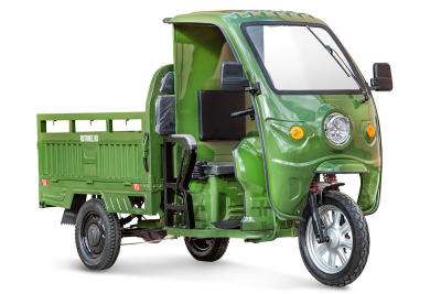 Грузовой электротрицикл Rutrike Гермес 1500 60V1200W темно-зеленый HV Market