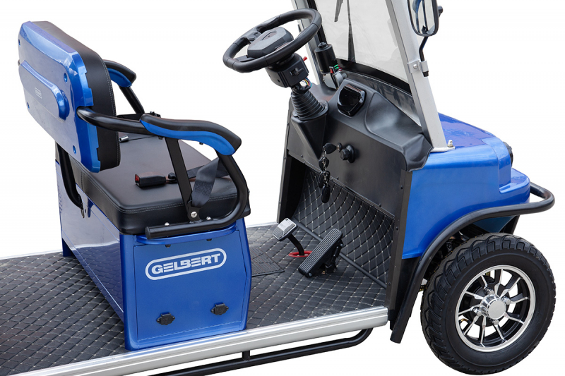 Гольф-кар мини Gelbert Sirma 60V 1200Вт Синий HV Market