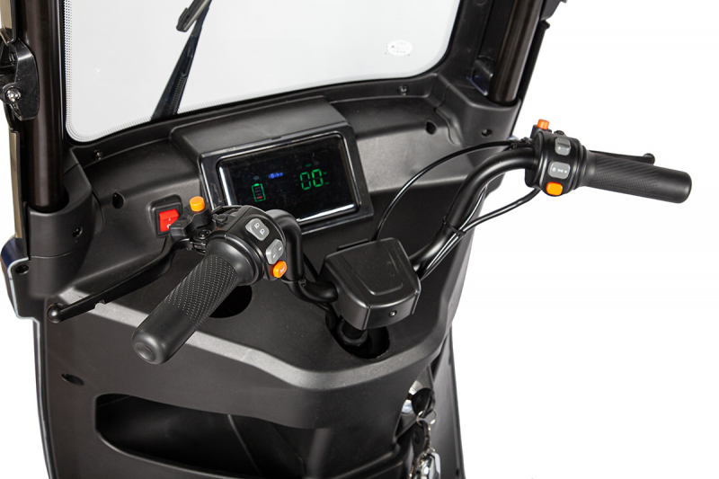 Электротрицикл Rutrike Gelbert Bos 48V/60V 800Вт Синий HV Market
