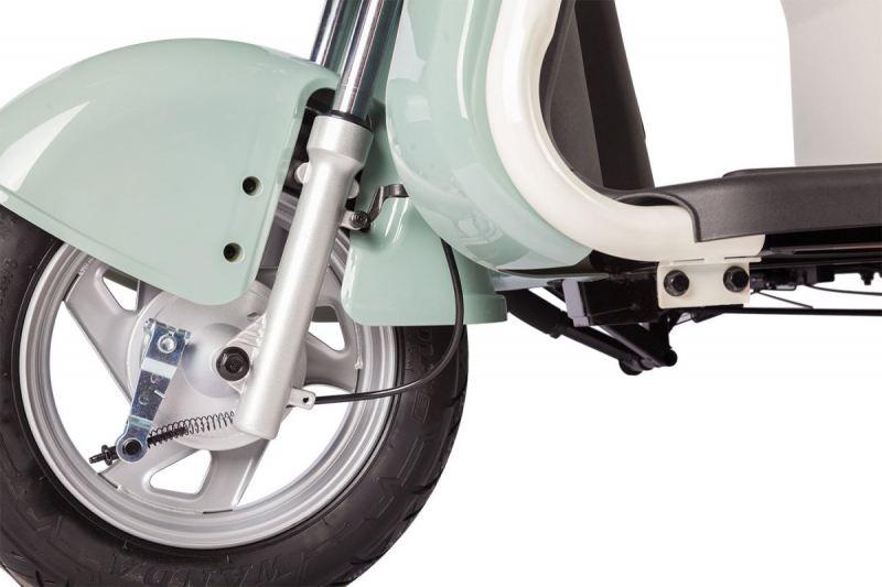 Электротрицикл Rutrike Gelbert Beta 48V/60V 800Вт Зелено-белый HV Market
