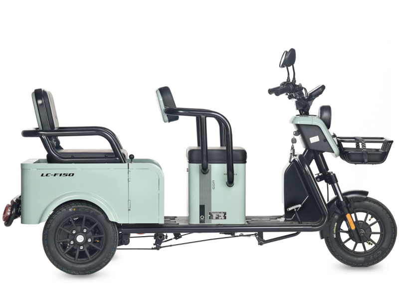 Электротрицикл Wanshida LC-F150 60V 1000Вт Красный HV Market