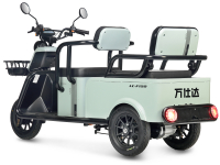 Электротрицикл Wanshida LC-F150 60V 1000Вт Красный HV Market