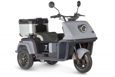 Электротрицикл Wanshida DOUHAO 60V 800Вт черно-серый HV Market
