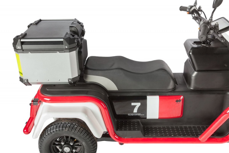 Электротрицикл Wanshida DOUHAO 60V 800Вт черно-серый HV Market