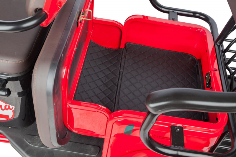 Электротрицикл Rutrike Gelbert Kappa 48V/60V 650Вт Красный HV Market