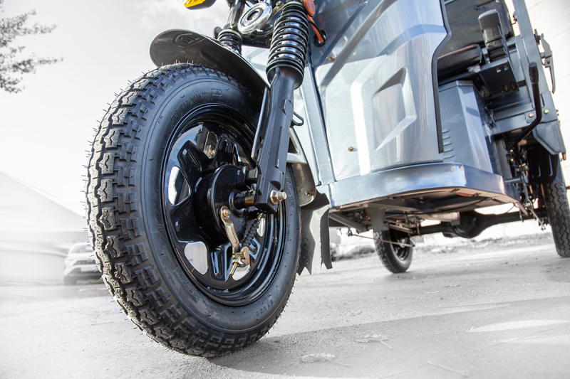 Грузовой электротрицикл Rutrike Мастер 1500 60V1000W темно-синий матовый HV Market