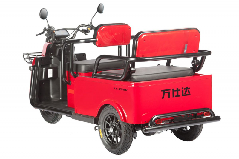 Электротрицикл Wanshida LC-F200 60V 1000Вт Серый HV Market