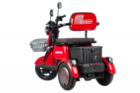 Электротрицикл Rutrike Gelbert Sun 48V/60V 650Вт Красный HV Market