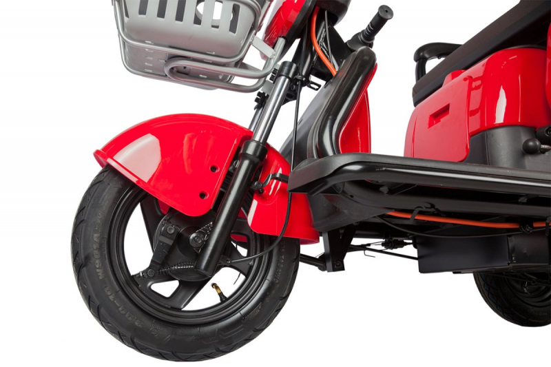 Электротрицикл Rutrike Gelbert Sun 48V/60V 650Вт Красный HV Market