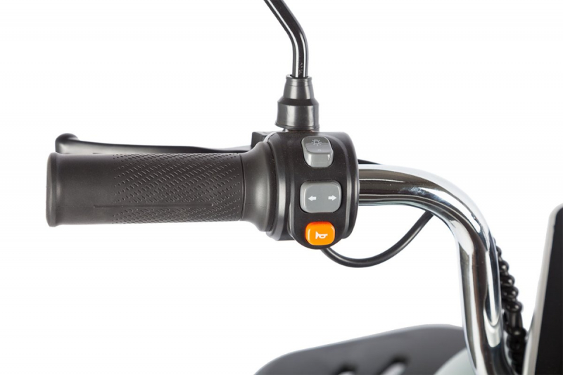 Электротрицикл Rutrike Gelbert Beta 48V/60V 800Вт Серо-белый HV Market