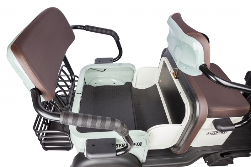 Электротрицикл Rutrike Gelbert Beta 48V/60V 800Вт Серо-белый HV Market