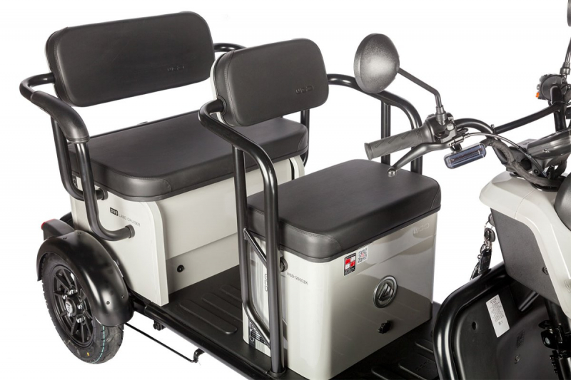 Электротрицикл Wanshida LC300 60V 1000Вт Черный HV Market