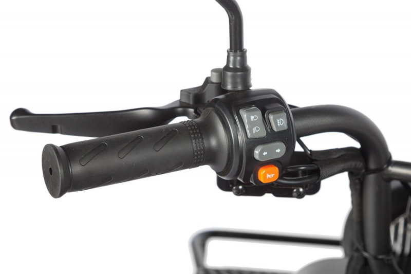 Электротрицикл Wanshida LC300 60V 1000Вт Черный HV Market