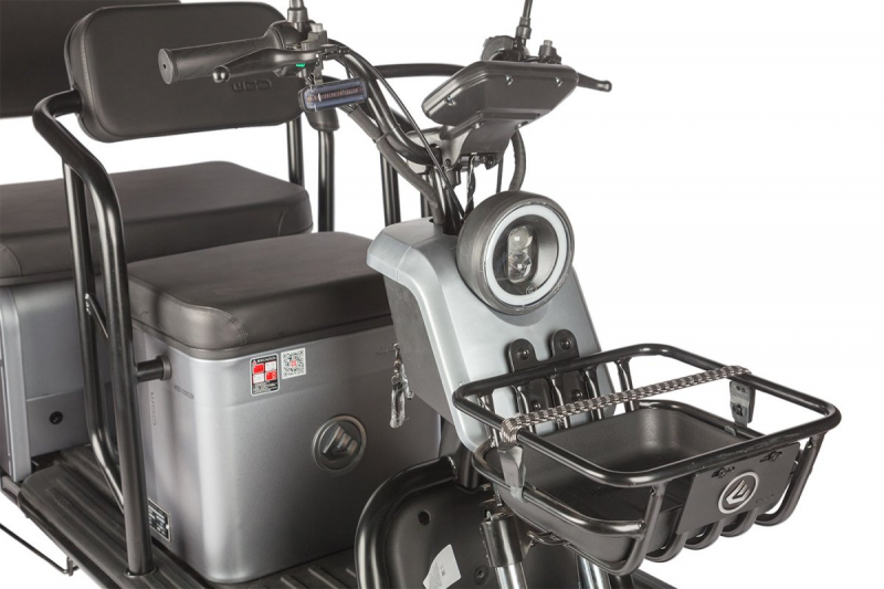 Электротрицикл Wanshida UM+ 60V 1000Вт Черный HV Market